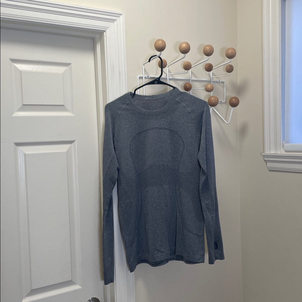 Lululemon - Run Swiftly Long Sleeve Shirt - Grey - 12